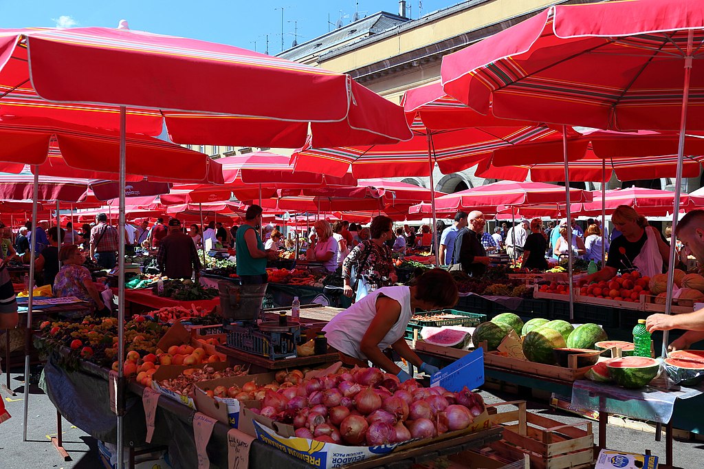 Dolac Market, Zagreb