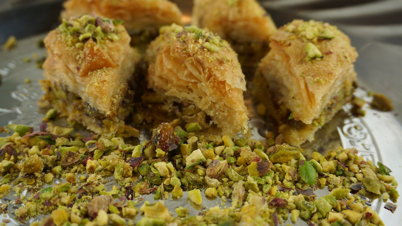 pistachio baklava